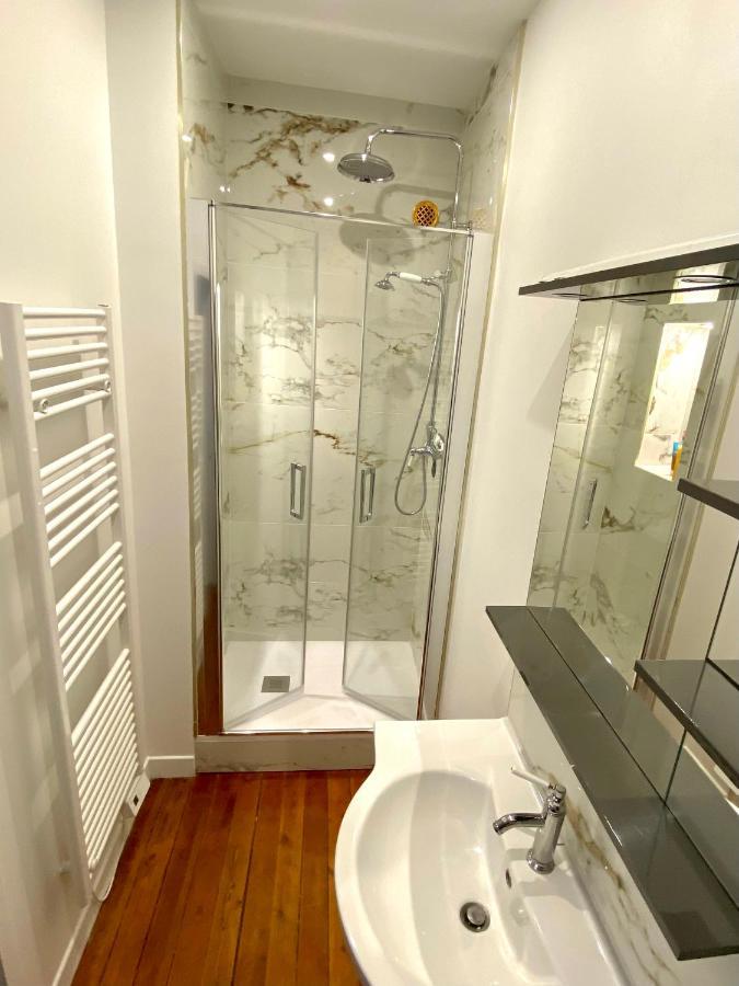 Charmant Appartement Rouen Centre Esterno foto